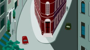 左に曲がって,英語